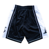 Mitchell & Ness White Logo Swingman Shorts Los Angeles Lakers - Mitchell & Ness