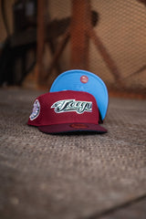 New Era Toronto Blue Jays 30th Anniversary Sky UV (Cardinal/Maroon) - New Era