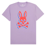 Psycho Bunny Henton Graphic Tee (California Lilac) - Psycho Bunny