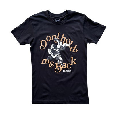 Outrank Don't Hold Me Back T-shirt (Black/Caravan) - Outrank